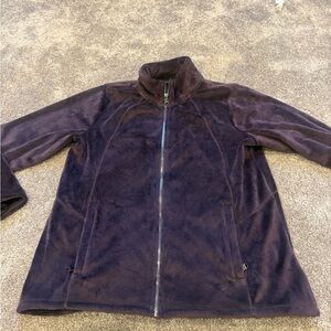 Athleta Women’s Dark Purple Fleece Jacket